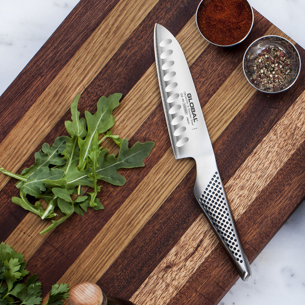 Global 5" Hollow Edge Santoku Knife