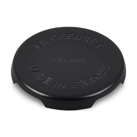 Le Creuset Signature Cast Iron 8.8" Licorice Round Trivet