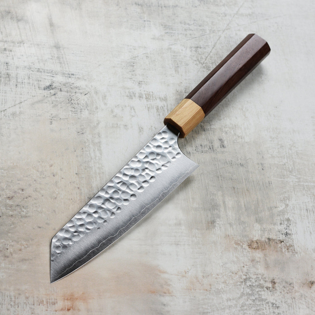 Yoshimi Kato Forged Ginsan Stainless Clad 6.7" Bunka