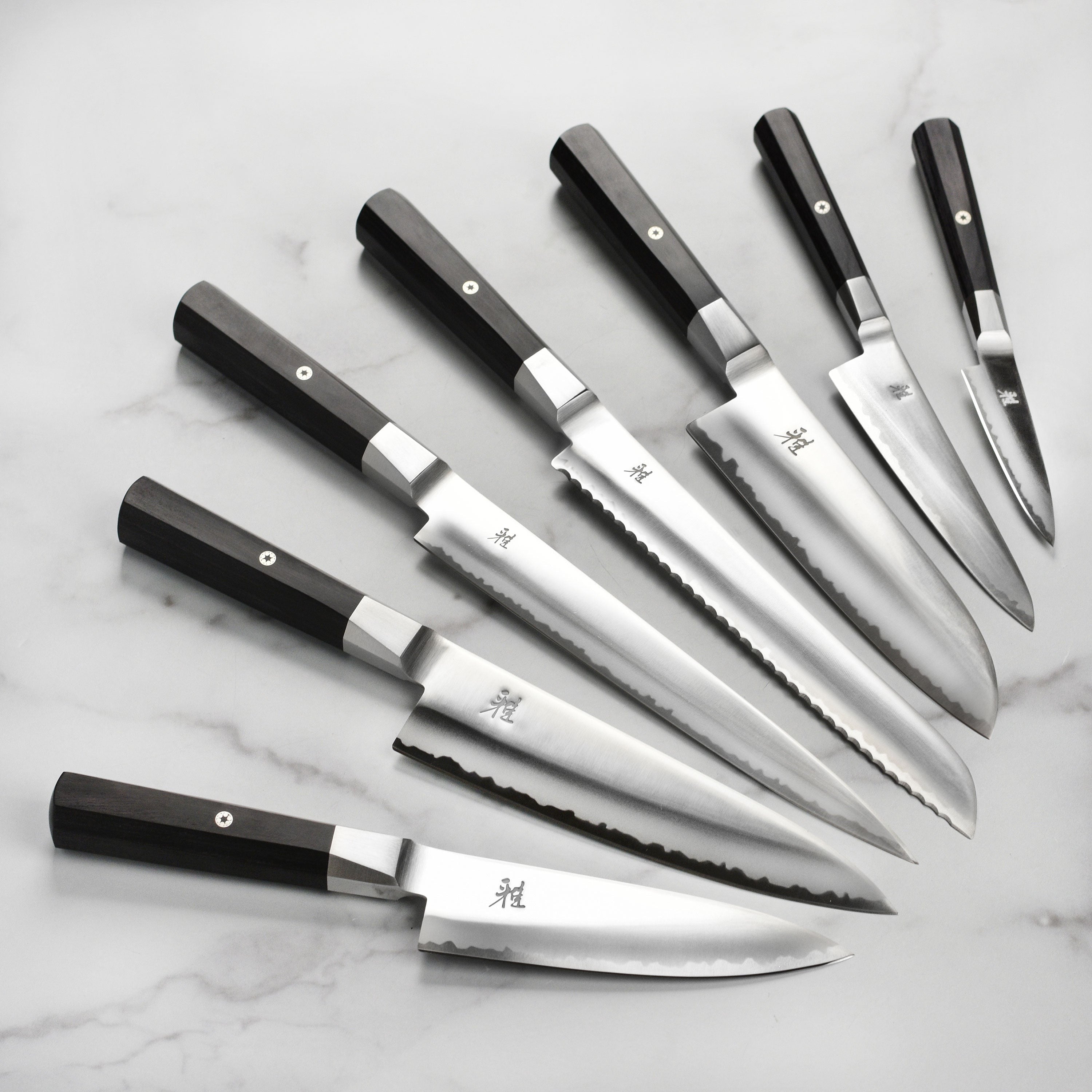 Miyabi Koh 10 Piece Magnetic Knife Stand Set