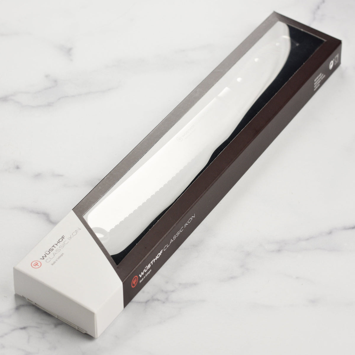 Wusthof Classic Ikon 9" Double Serrated Bread Knife