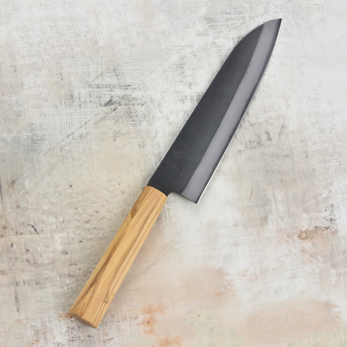 Hatsukokoro Aokitae Aogami #2 Kurouchi 8.5" Gyuto