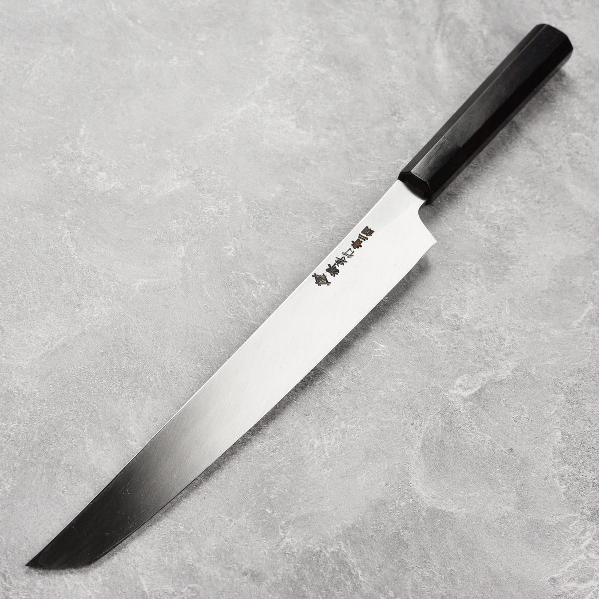 Takayuki x Itsuo Doi Genbu Aogami #2 Single-Bevel 11.8" Sakimaru Takohiki with Saya