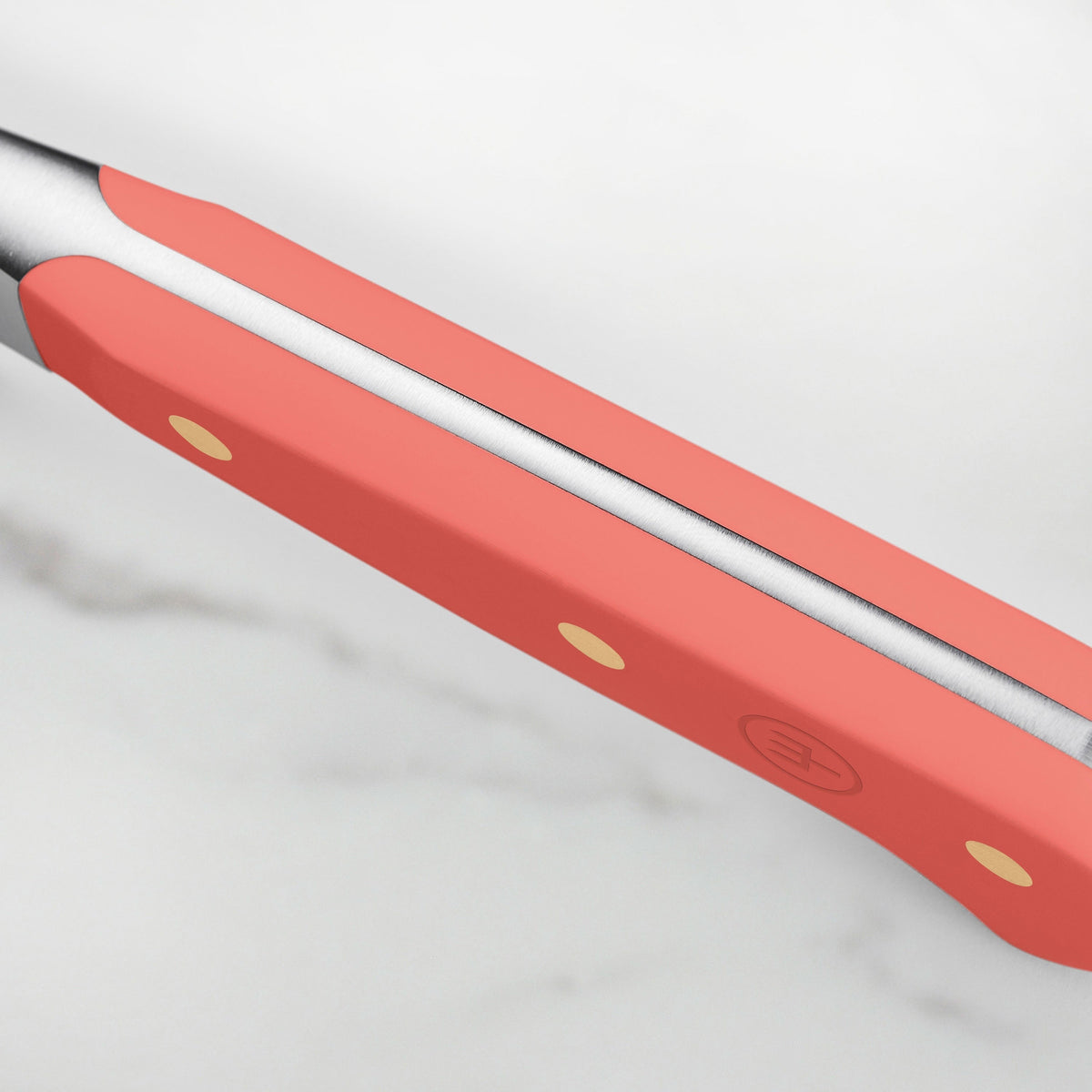 Wusthof Classic Coral Peach 7" Hollow Edge Santoku Knife
