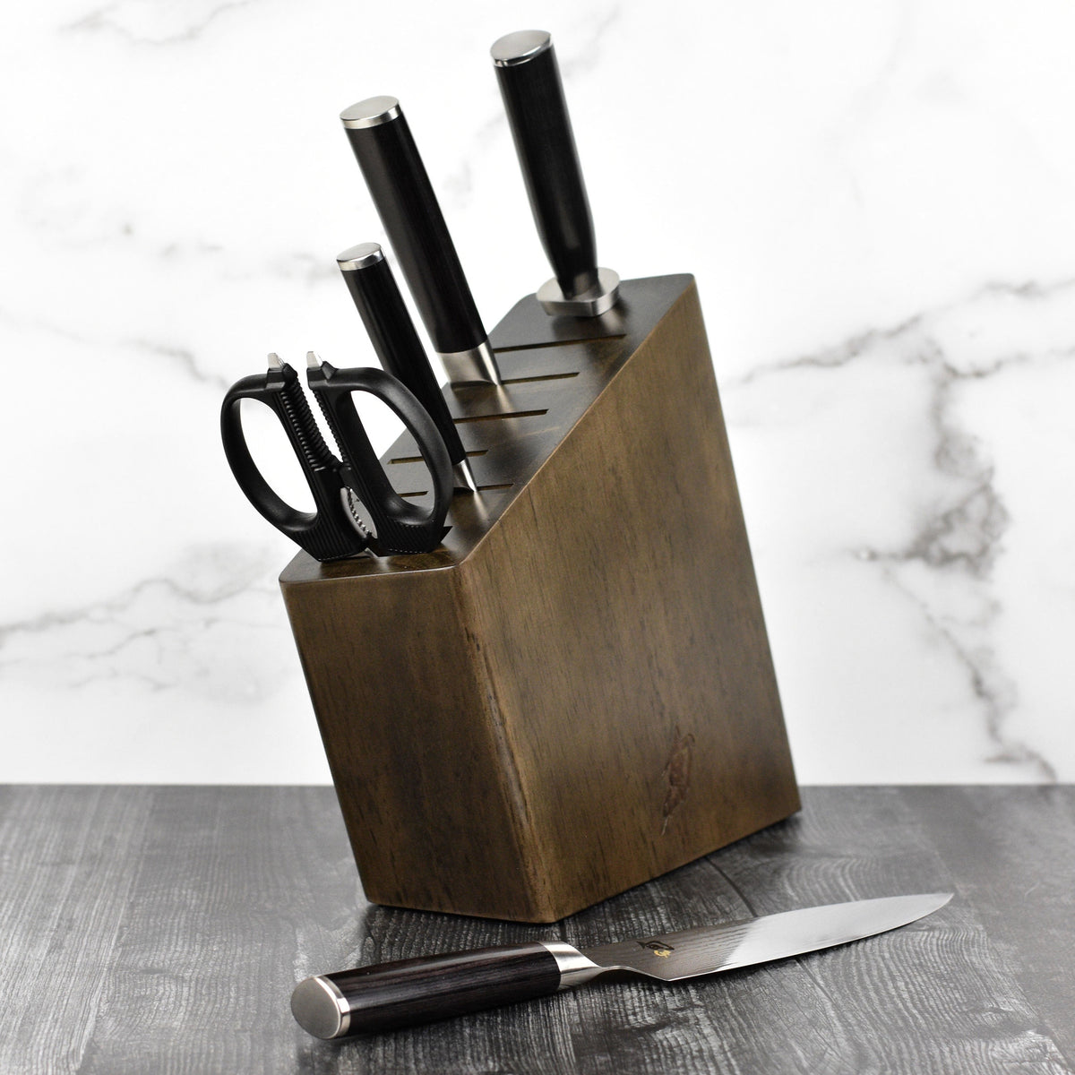 Shun Classic 6 Piece Slim Knife Block Set