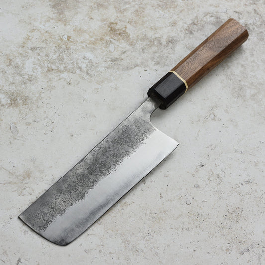 Matsubara Aogami #2 Nashiji Stainless Clad 6.5" Nakiri