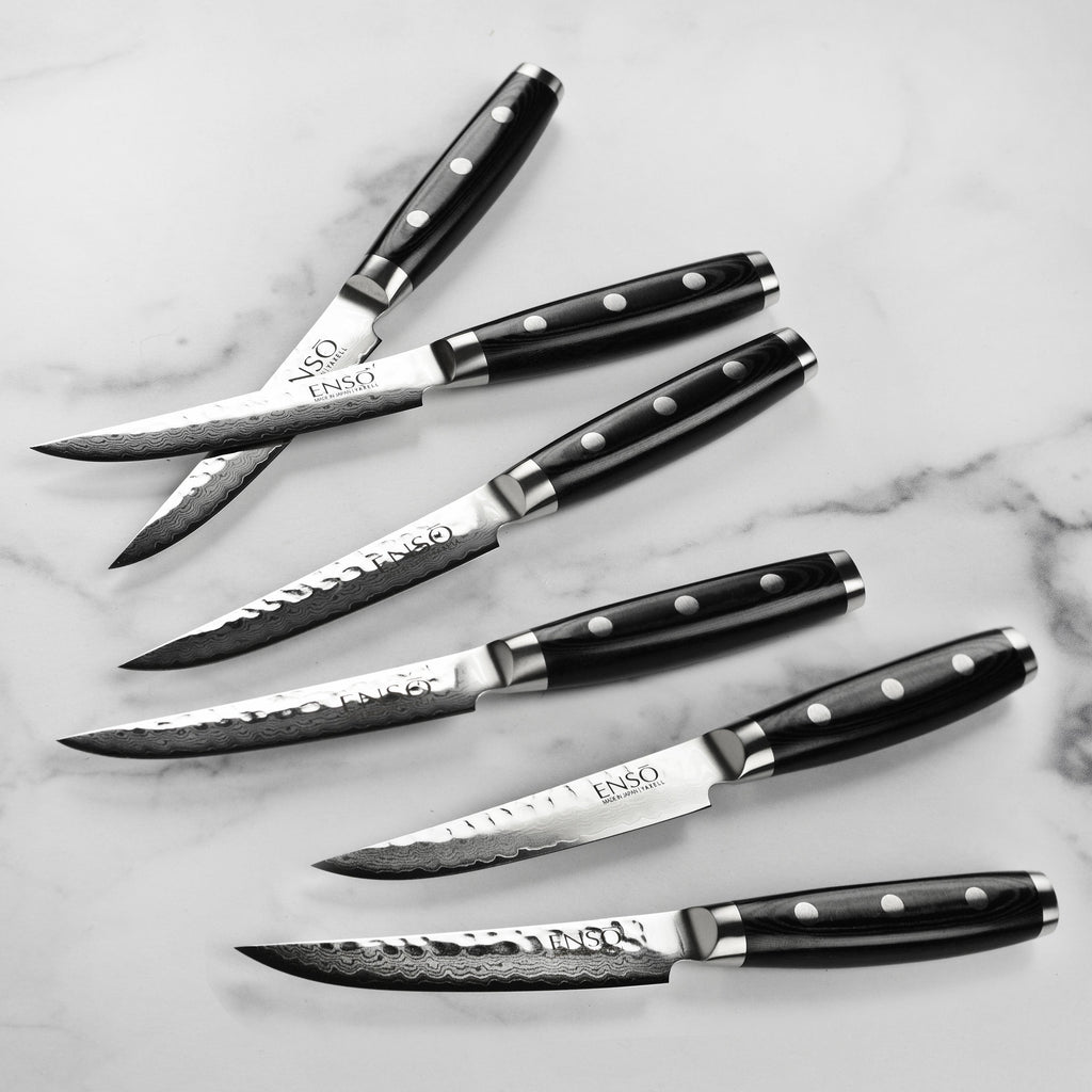 Enso HD 16 Piece Acacia Knife Block Set