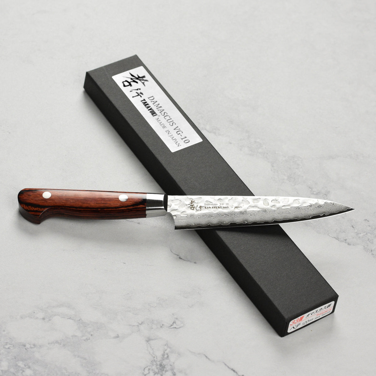 Takayuki Hammered Damascus 4.75" Petty