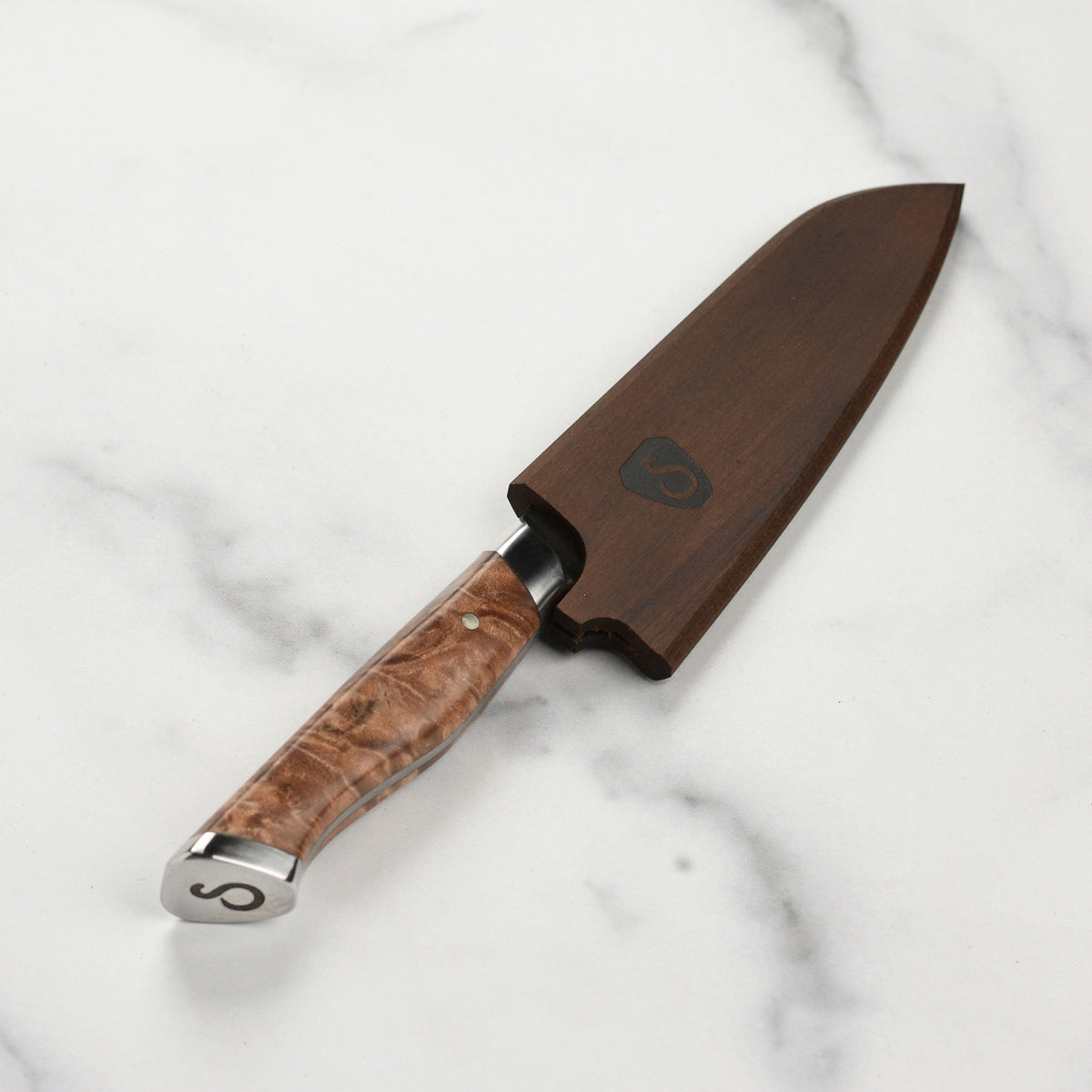 Steelport Carbon Steel 4" Paring Knife with Oregon Maple Magnetic Sheath