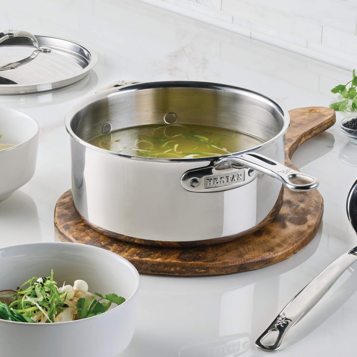 Hestan ProBond Luxe 10 Piece Stainless Steel Cookware Set