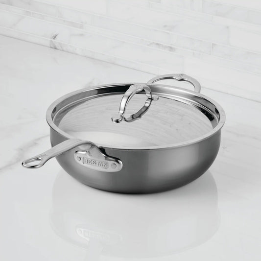 Hestan NanoBond 5-quart Titanium Stainless Steel Essential Pan