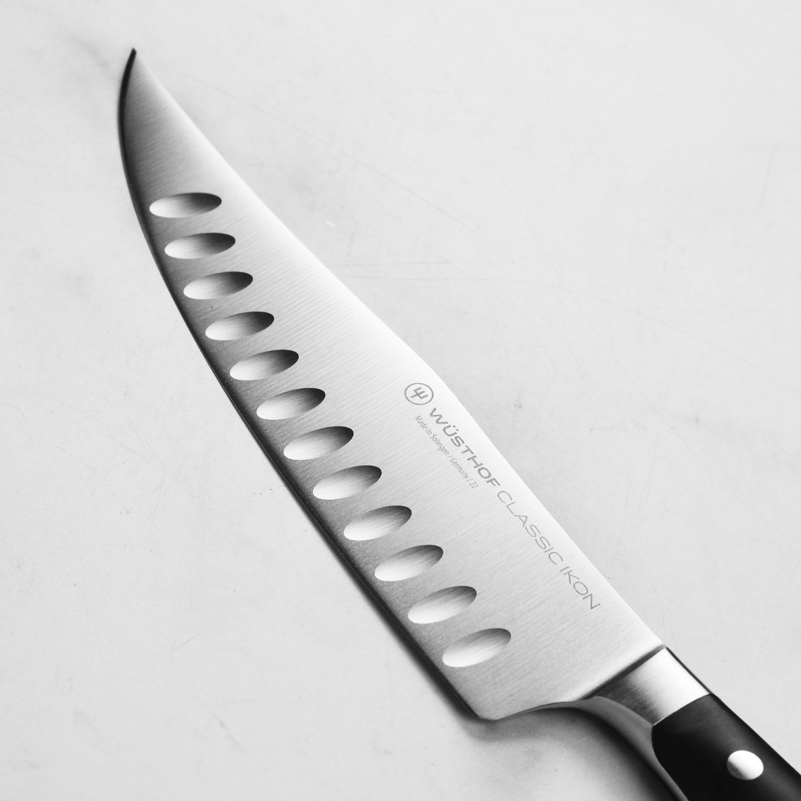 Wusthof Classic Ikon 7" Hollow Edge Craftsman Knife