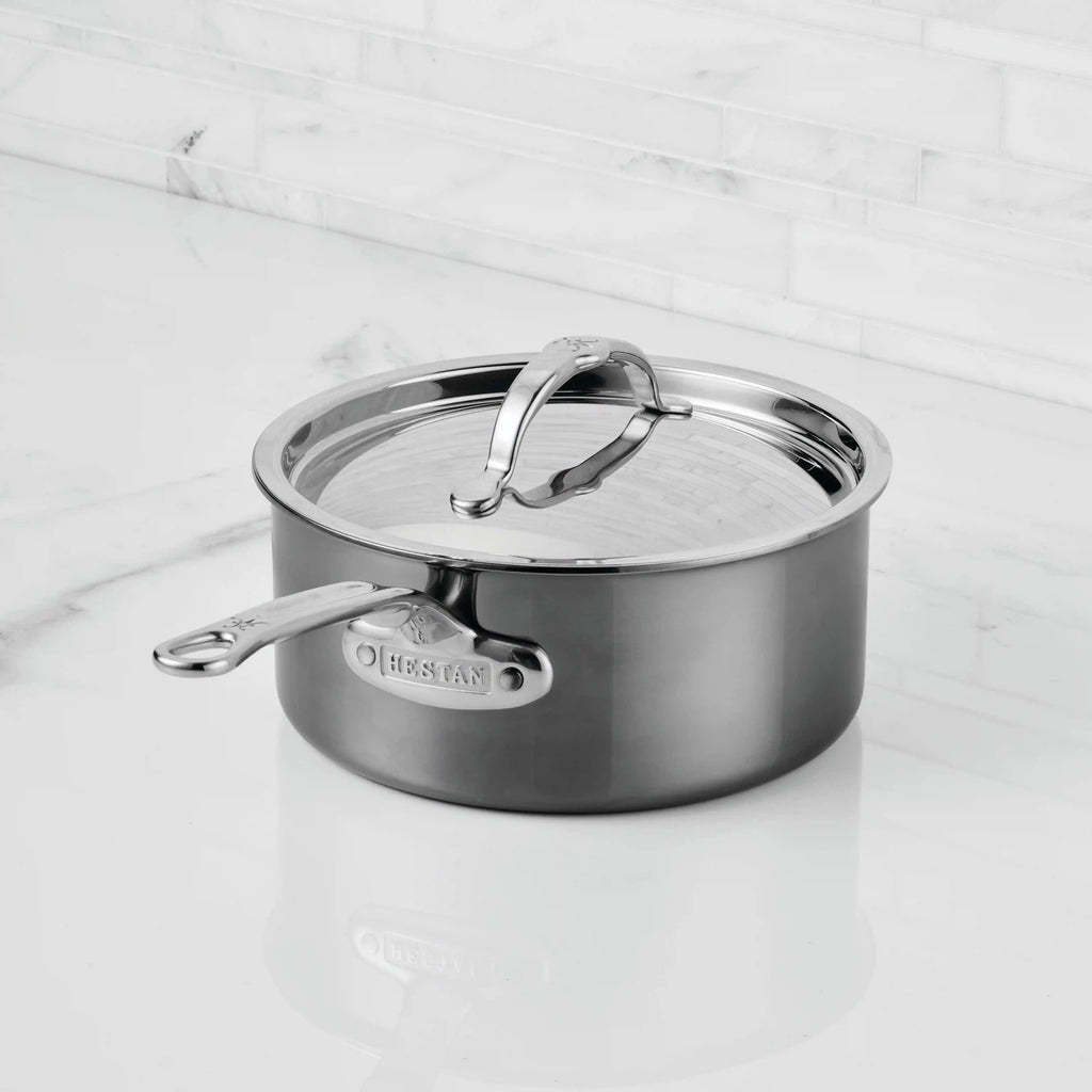 Hestan NanoBond 2-quart Titanium Stainless Steel Saucepan