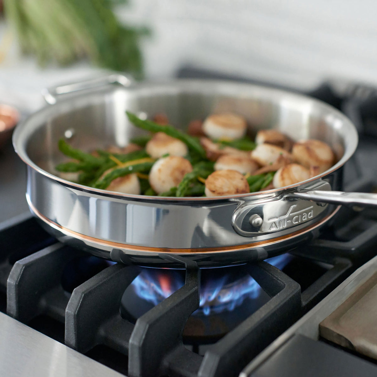 All-Clad Copper Core 10 Piece Cookware Set