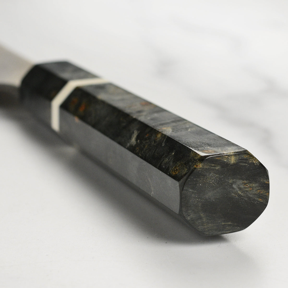 Nigara Ginsan Kurozome Damascus 9.4" Kiritsuke