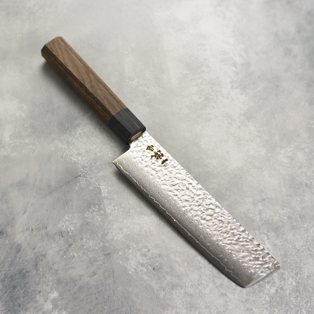 Ittetsu VG10 Hammered Damascus 5.9" Nakiri