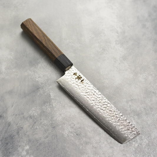 Ittetsu VG10 Hammered Damascus 5.9" Nakiri