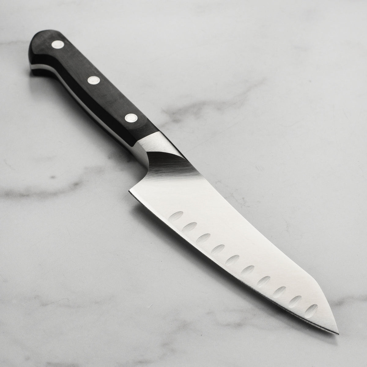 Zwilling Pro 5.5" Hollow Edge Rocking Santoku Knife