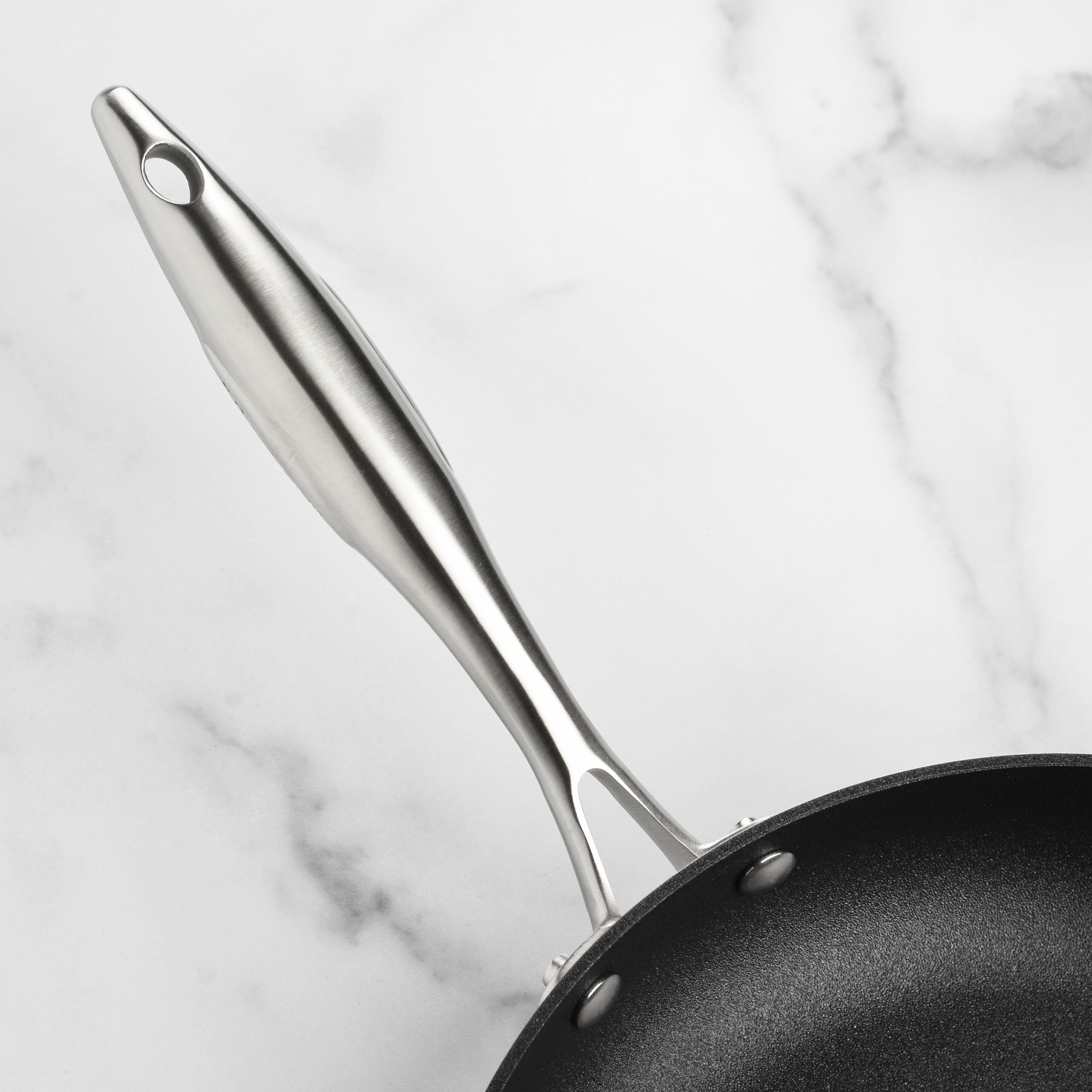 Scanpan CX+ 11" Stainless Steel Nonstick Fry Pan with Lid