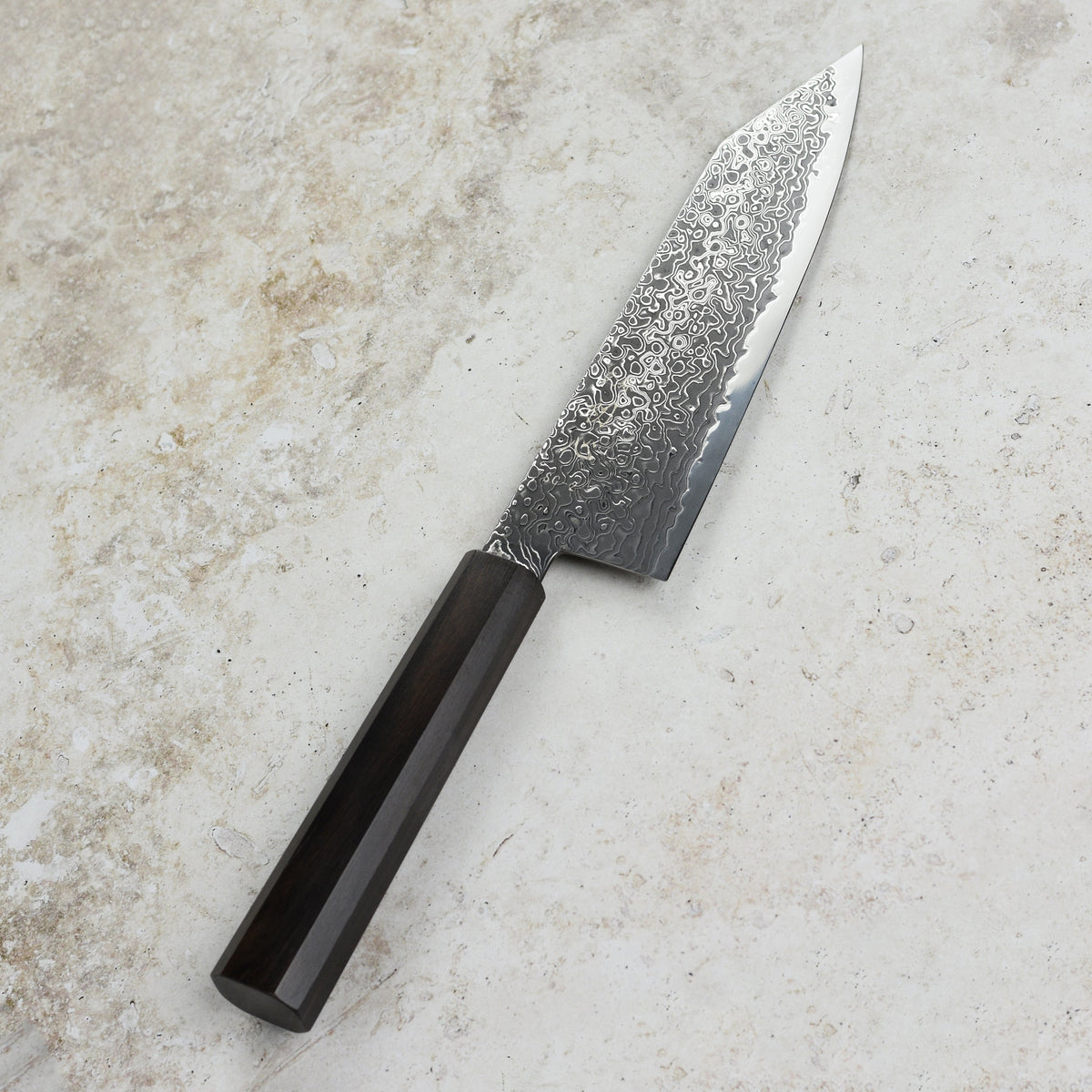 Hatsukokoro Ryuhyo SG2 Kurozome Damascus 7" Bunka