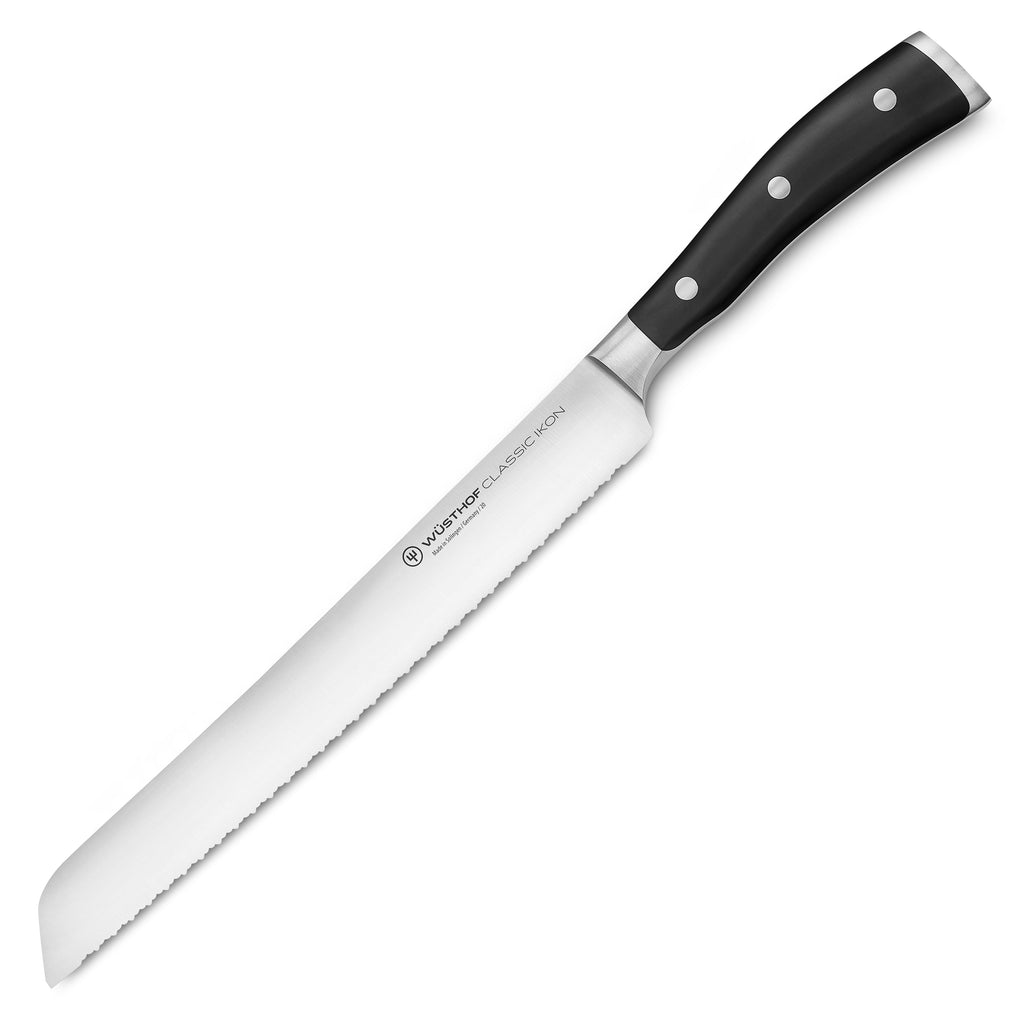 Wusthof Classic Ikon 9" Double Serrated Bread Knife