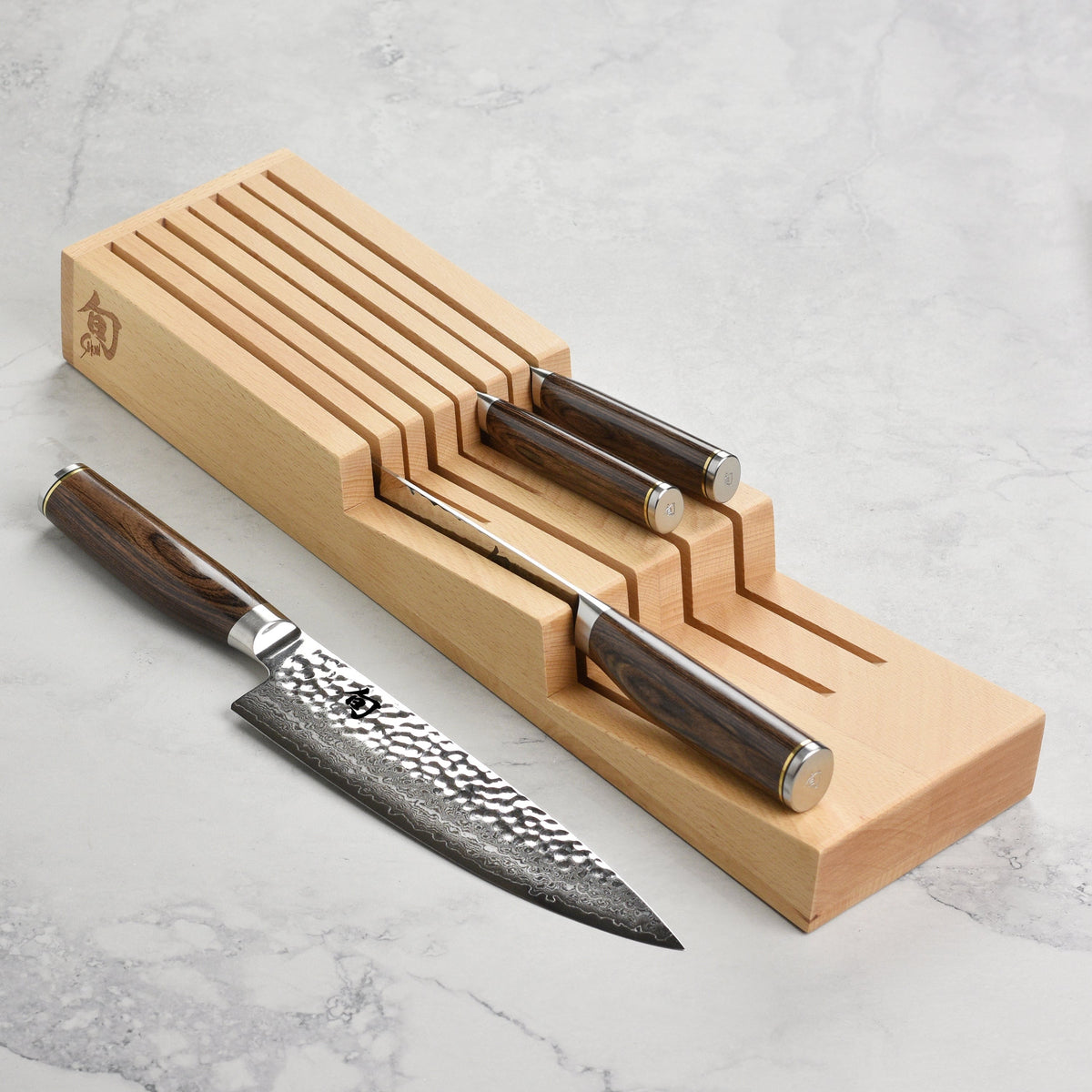 Shun In-Drawer Knife Tray, 7 Slot