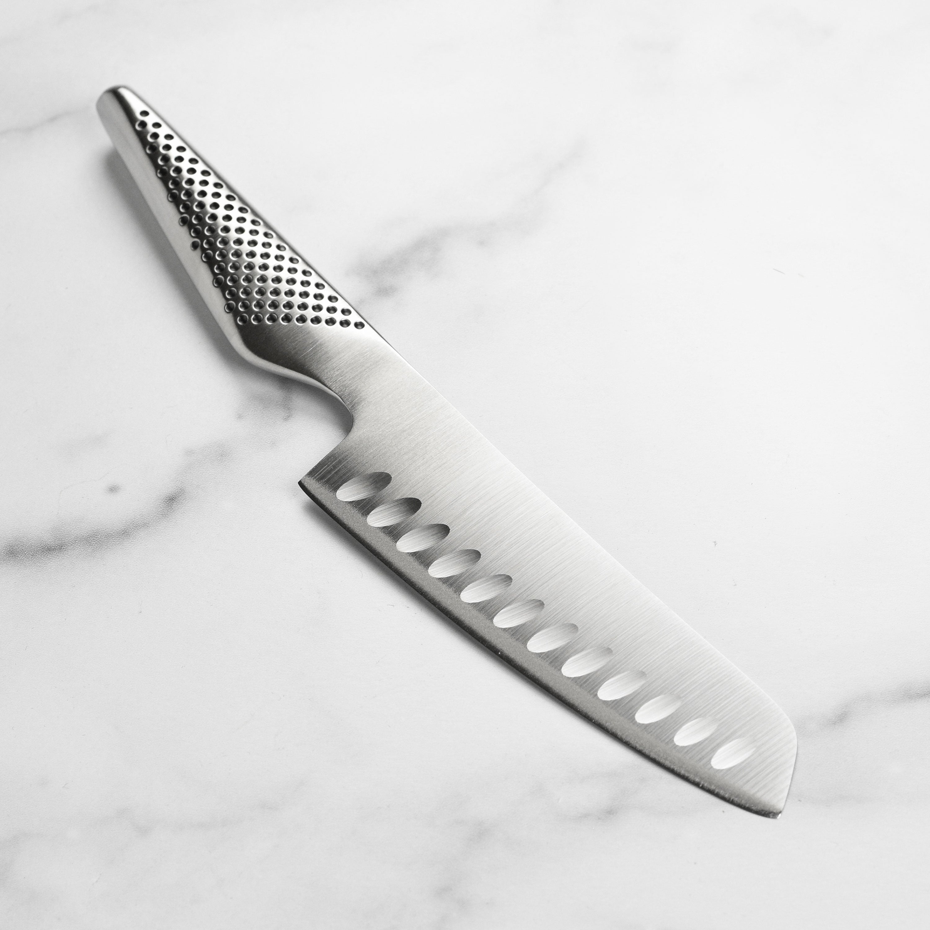 Global 5.5" Hollow Edge Nakiri Knife