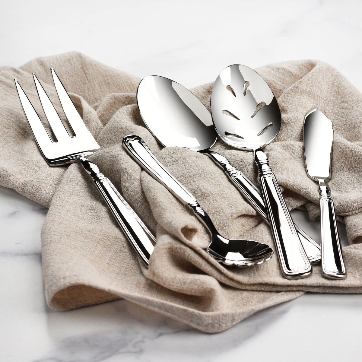 Zwilling Vintage 45 Piece Stainless Steel Flatware Set