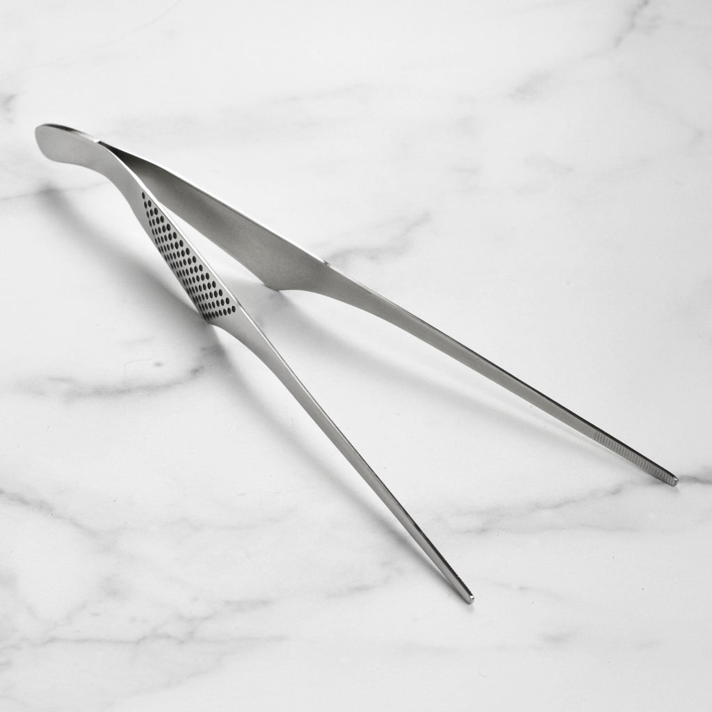 Global 11.5" Chef's Precision Plating Tweezers/Tongs