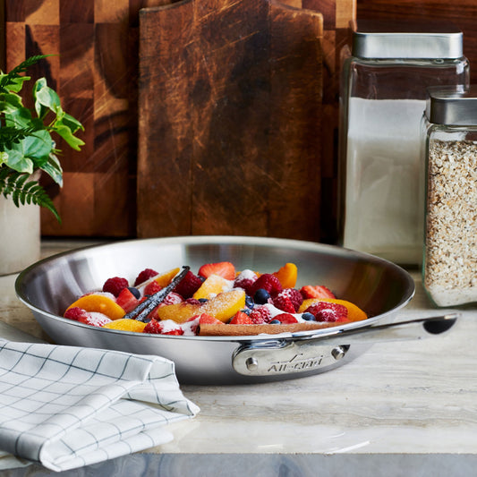All-Clad d5 Brushed Stainless 8" Fry Pan