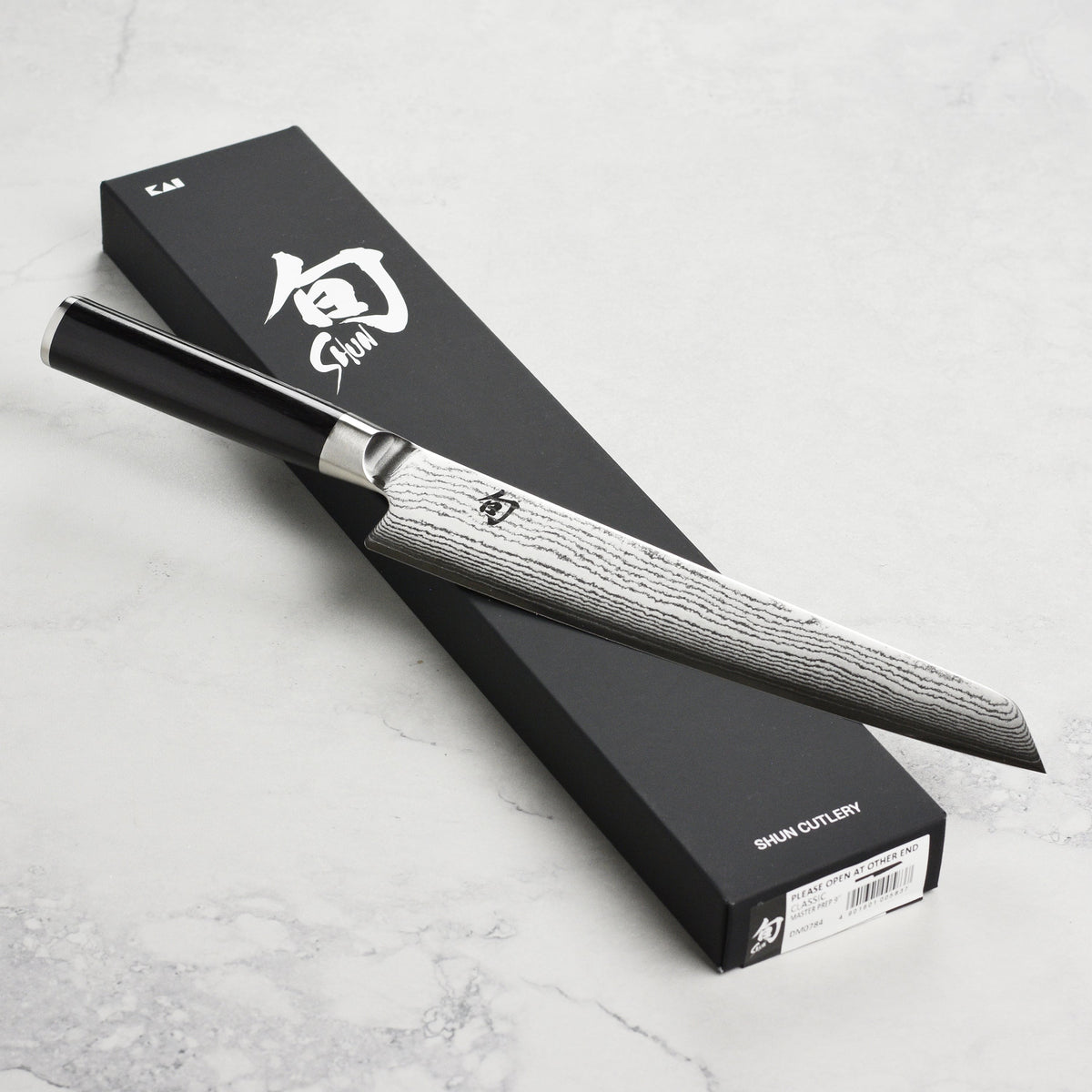 Wusthof Ikon Blackwood 7" Hollow Edge Santoku Knife