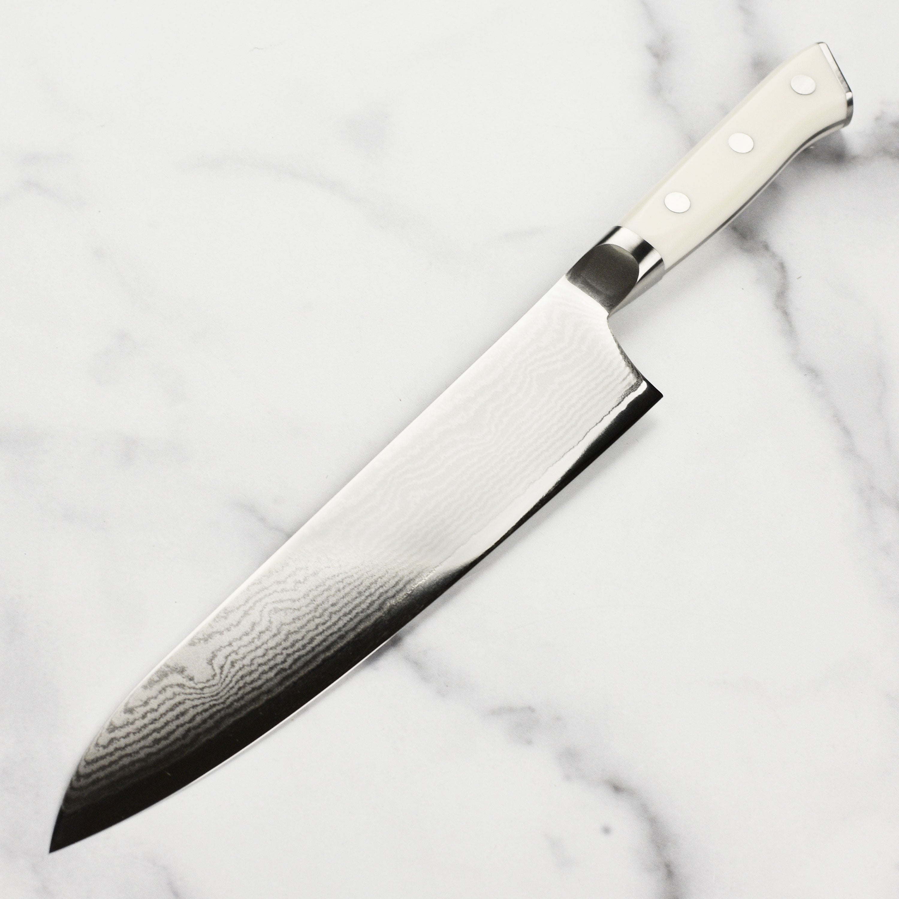 Zanmai Classic Damascus Corian 9.4" Gyuto