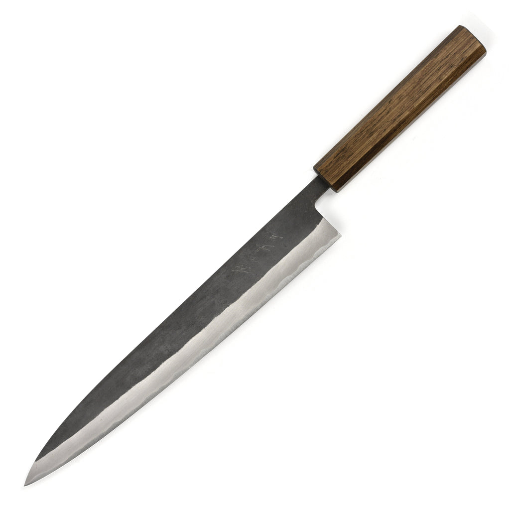 Shiro Kamo Aogami Super Kurouchi Stainless Clad 10.6" Sujihiki