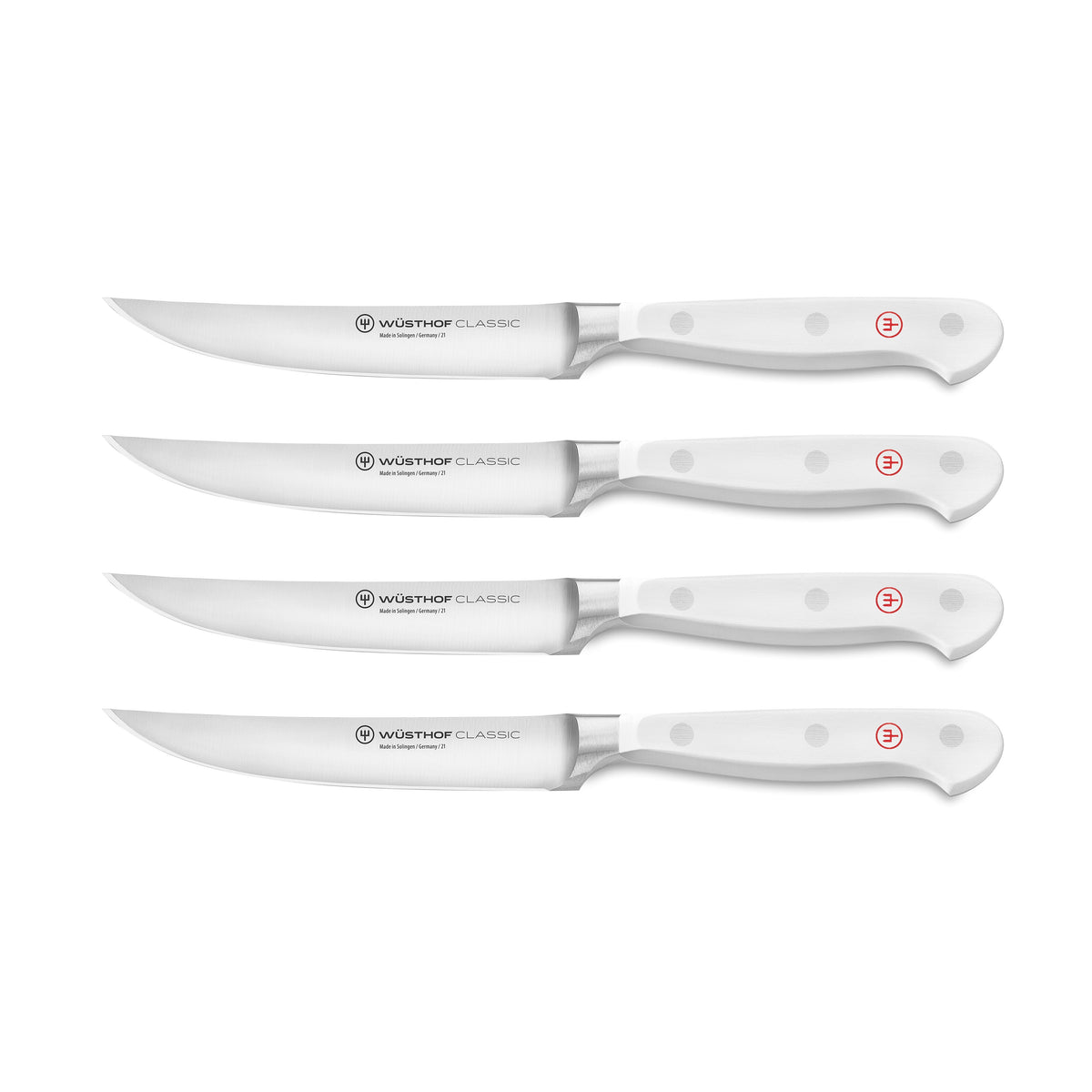 Wusthof Classic White 4 Piece Steak Knife Set