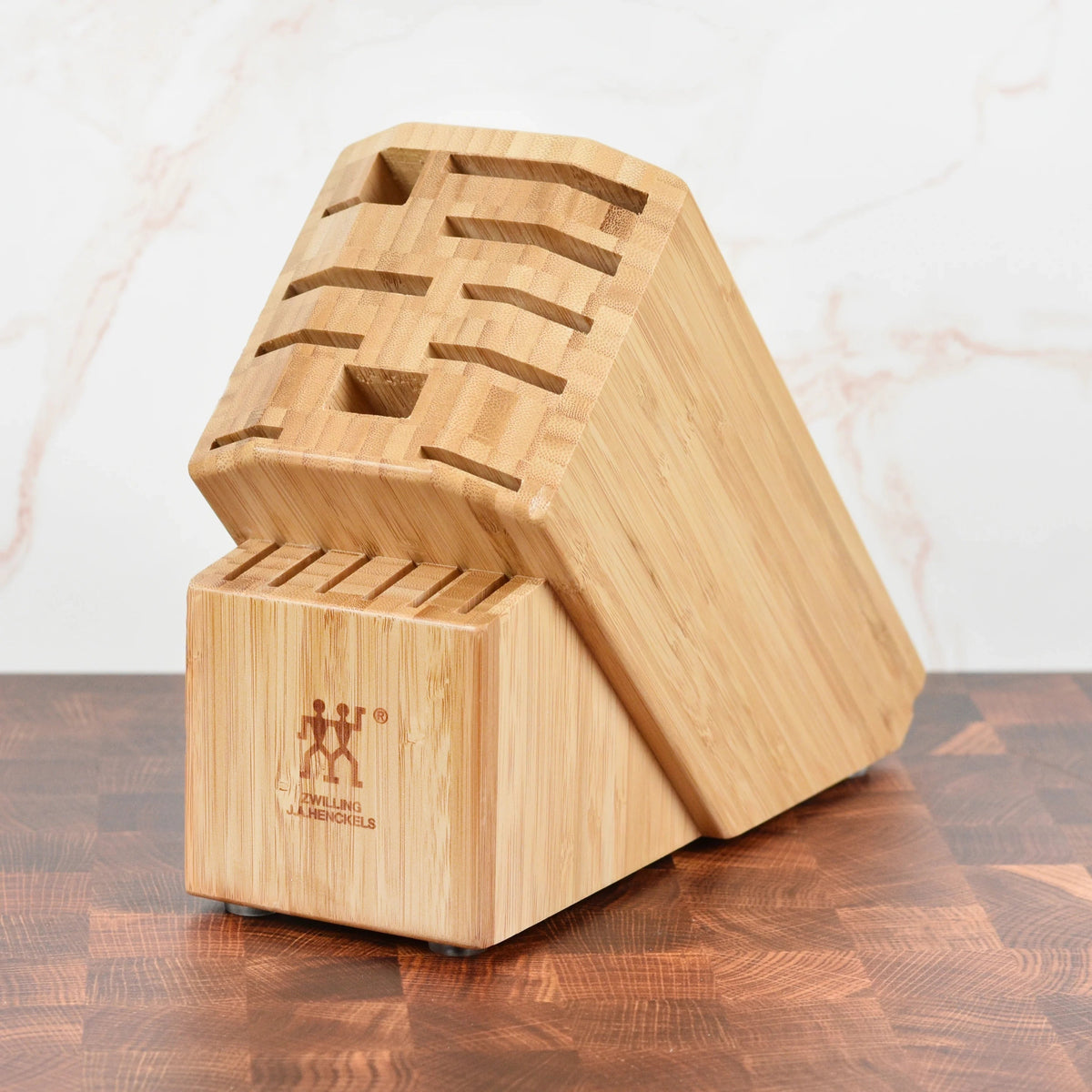 Zwilling Pro 16 Slot Bamboo Knife Block