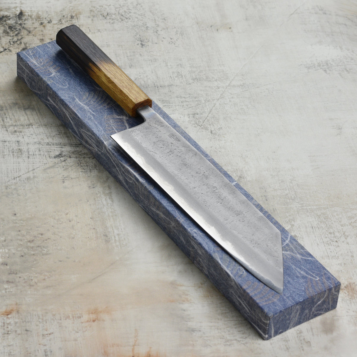 Motokyuuichi Aogami #2 Nashiji Stainless Clad 9.4" Kiritsuke