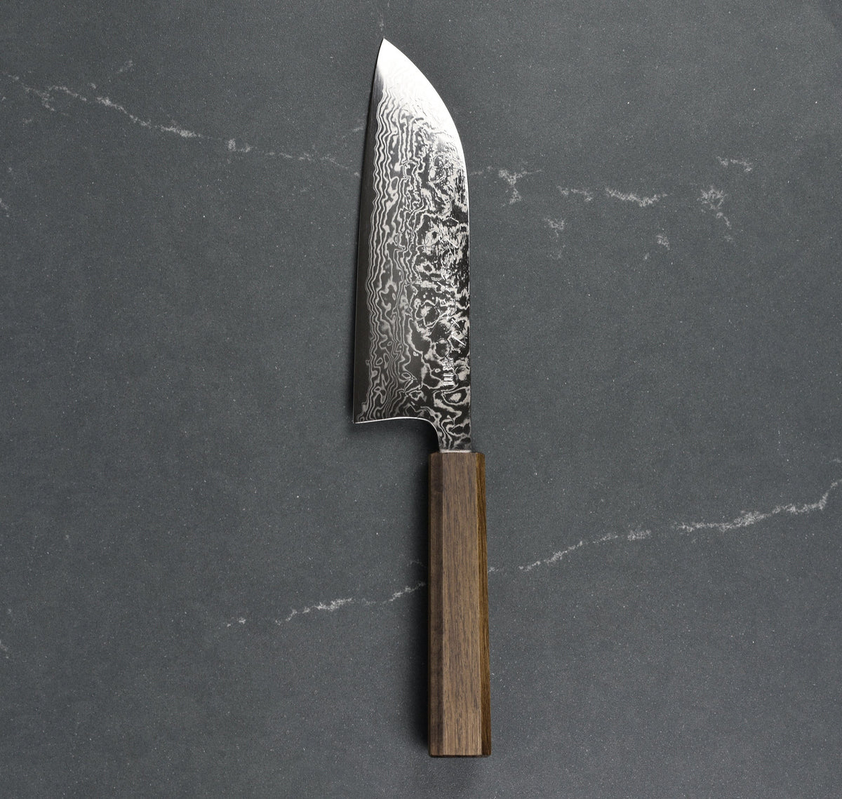 Matsubara Ginsan Damascus 6.7" Santoku