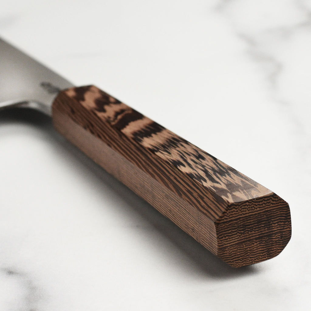Takayuki Sanpou Hand-Forged Shirogami 8.25" Gyuto