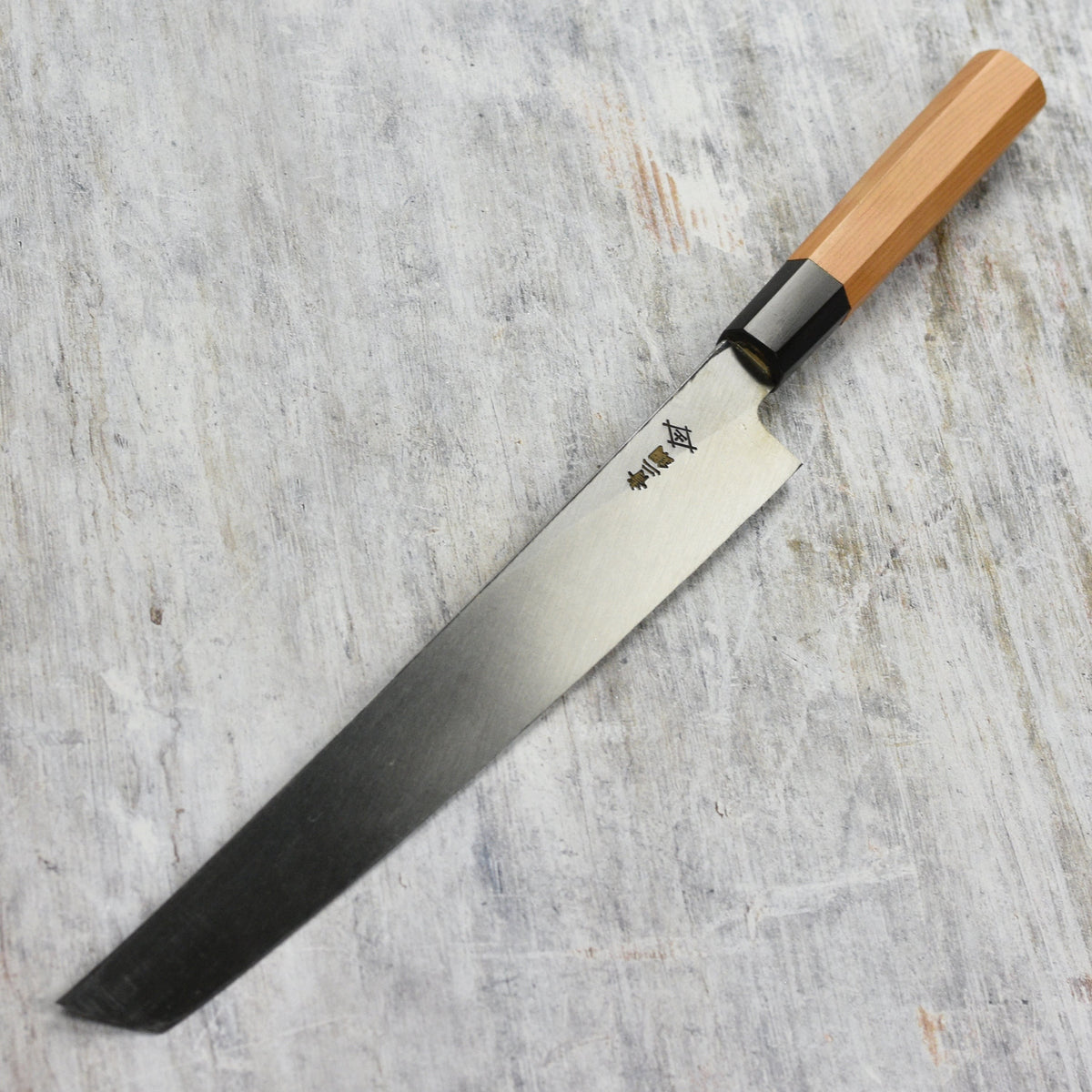 Itsuo Doi Aogami #2 Migaki 10.6" Single-Bevel Sakimaru Takohiki