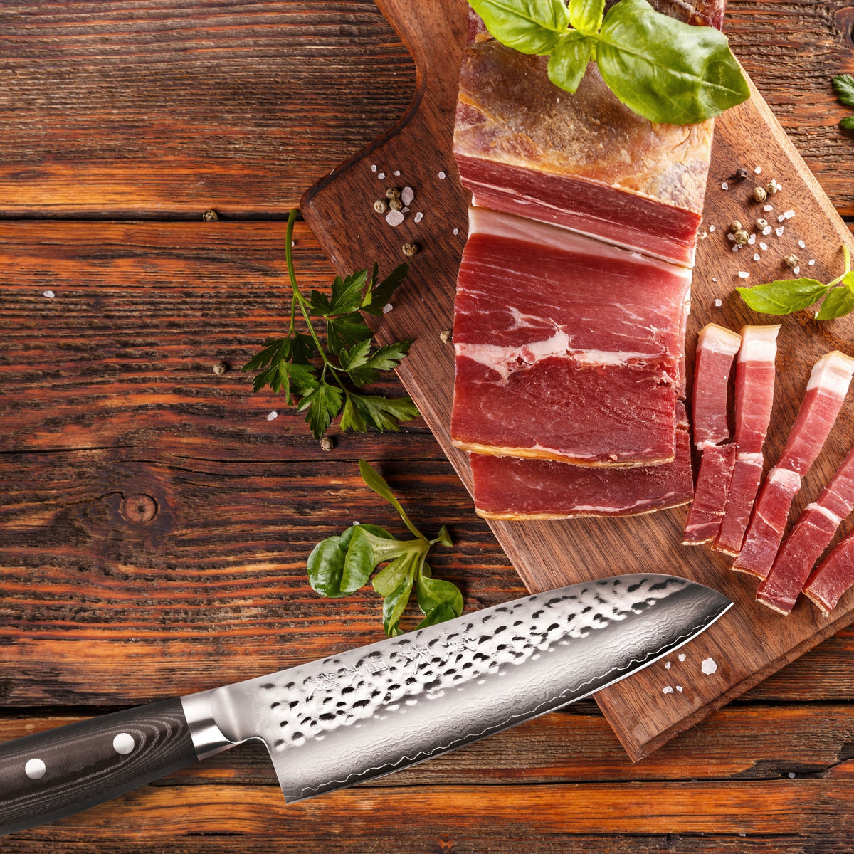 Enso HD 7 Piece Birch Knife Block Set