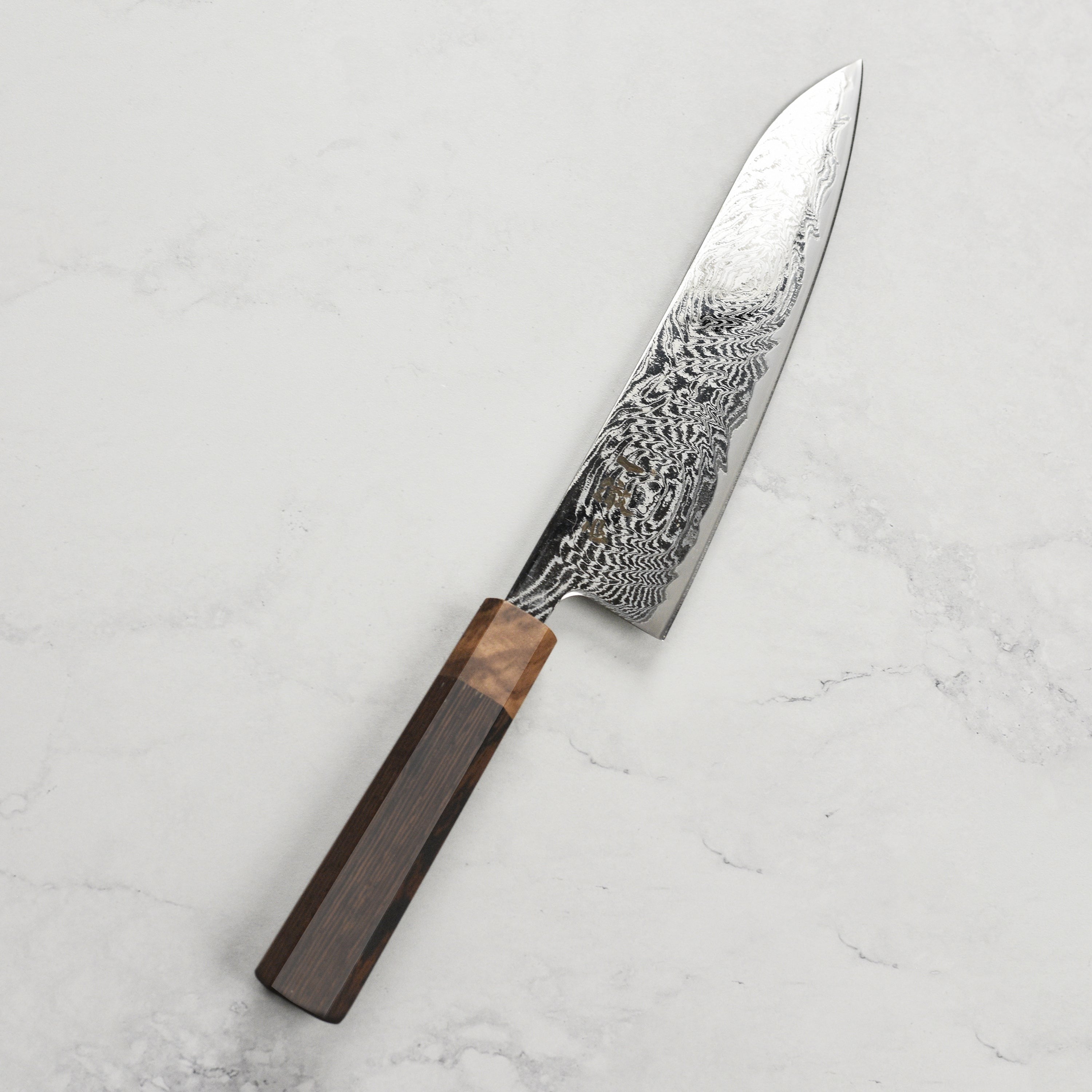 Ittetsu AUS10 Spiral Damascus 8.25" Gyuto