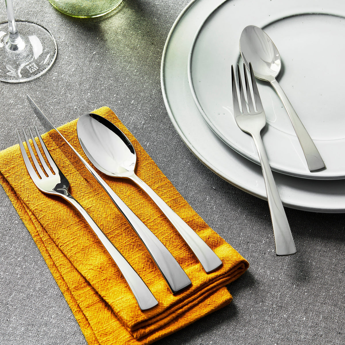 Zwilling Bellasera 23 Piece Stainless Steel Flatware Set, Polished
