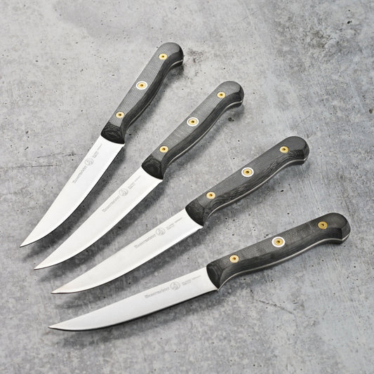 Messermeister Custom Micarta 4 Piece Steak Knife Set