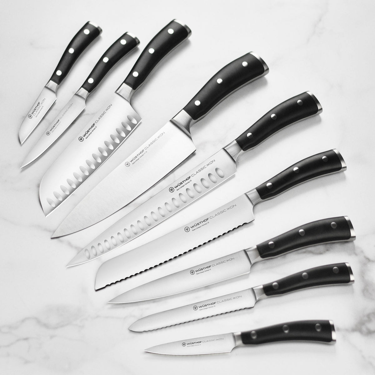 Wusthof Classic Ikon 16 Piece Acacia Knife Block Set