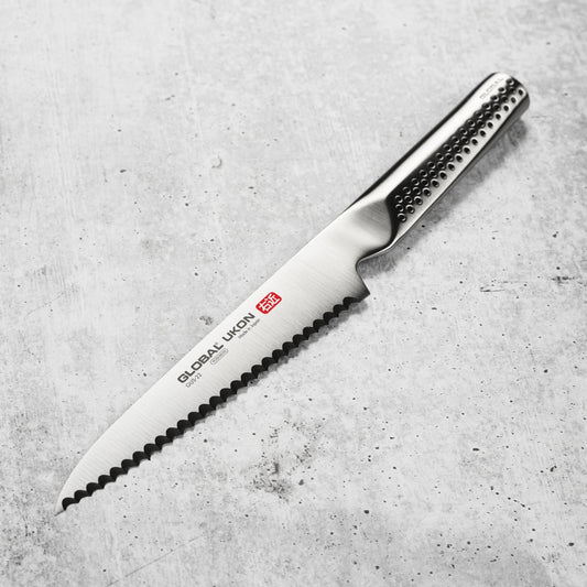 Global Ukon 6" Serrated Utility Knife