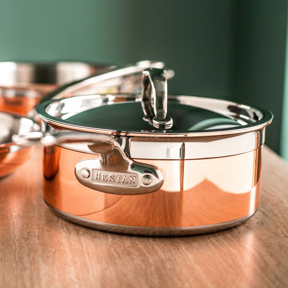Hestan CopperBond 15 Piece Induction Copper Cookware & Stainless Bakeware Set