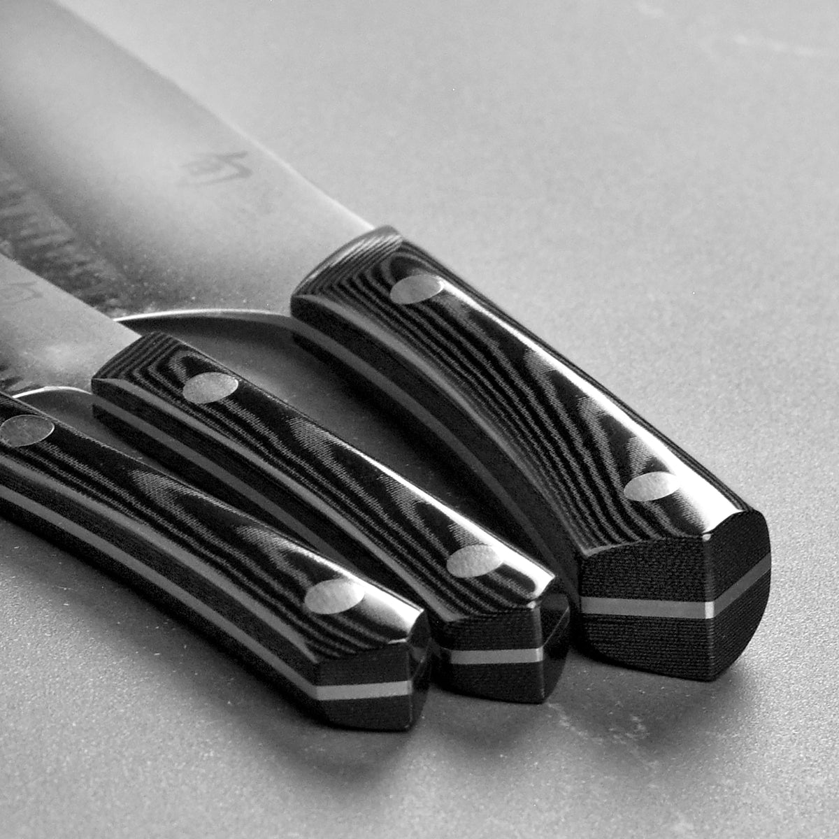 Shun Narukami Blue #2 Carbon Steel 3 Piece Knife Set