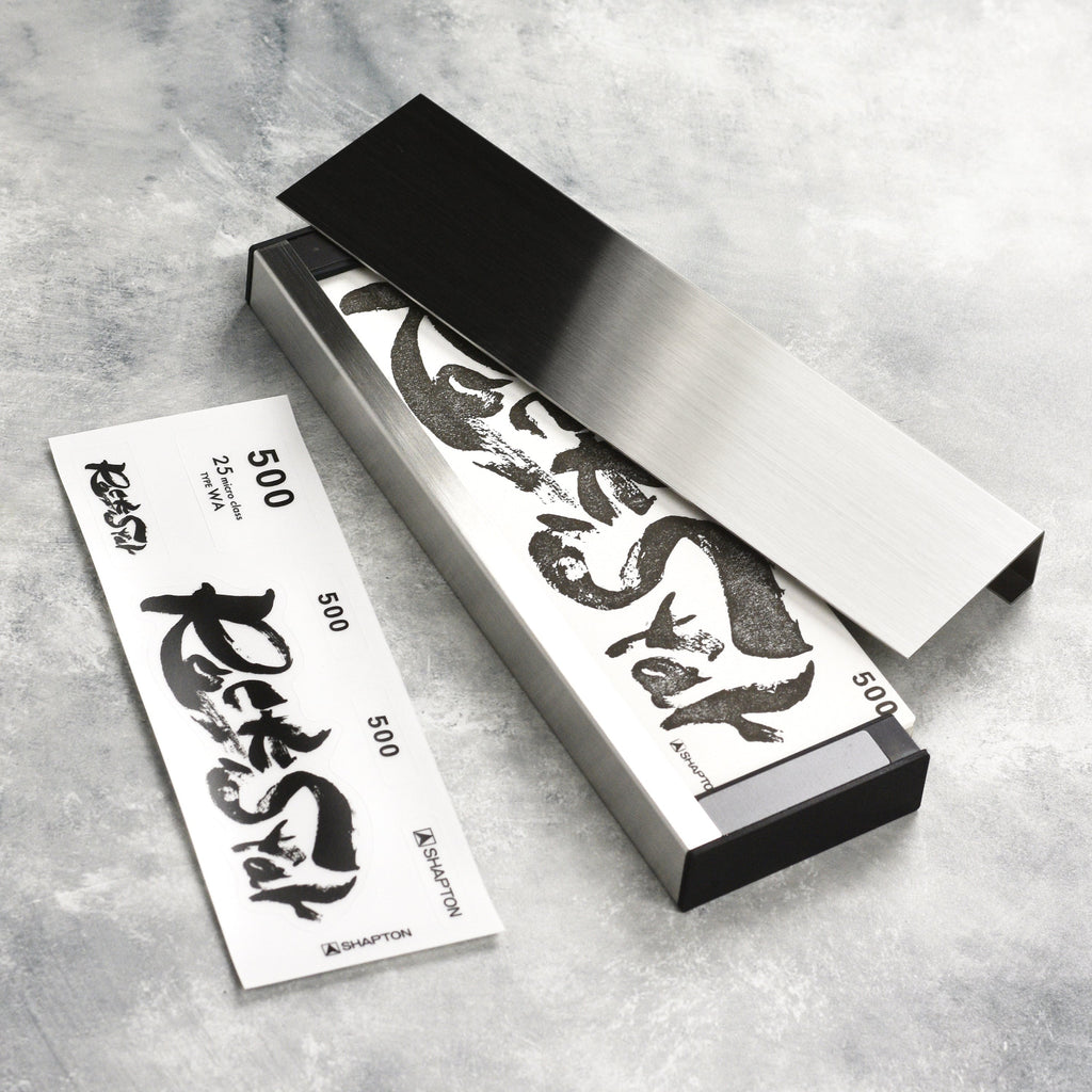 Shapton RockStar 500 Whetstone with Stainless Steel Case