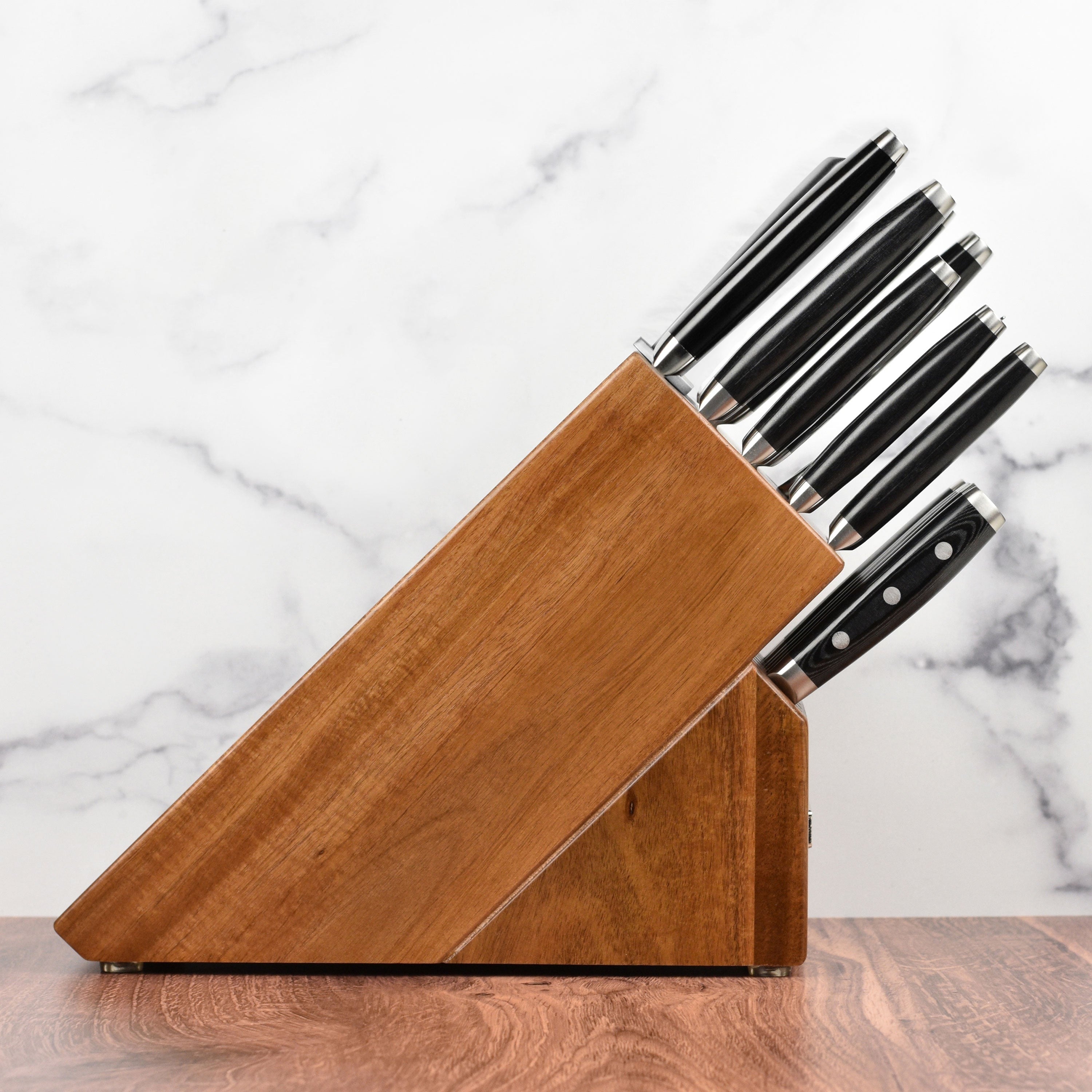 Enso HD 16 Piece Acacia Knife Block Set
