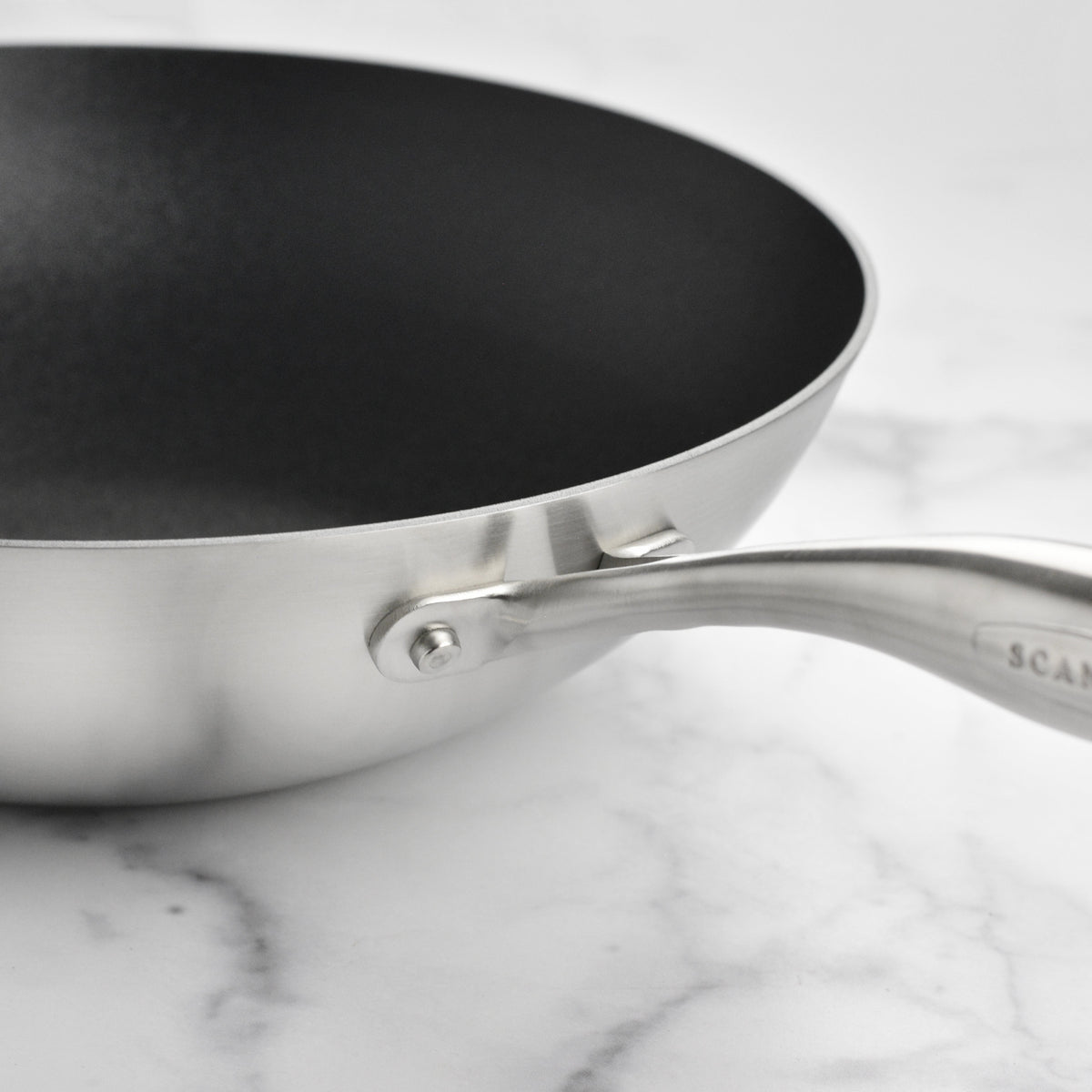 Scanpan CX+ 12.5" Stainless Steel Nonstick Wok